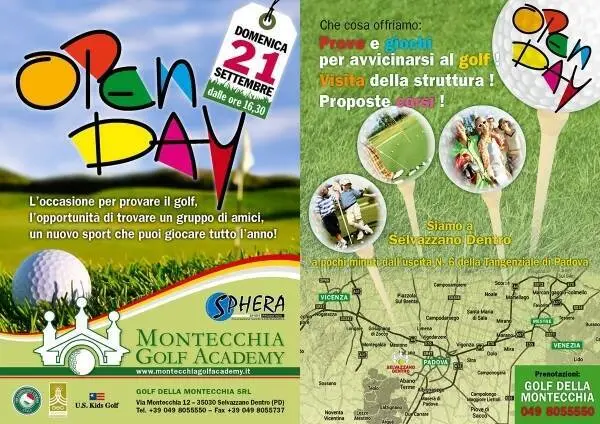 Open day Golf della Montecchia